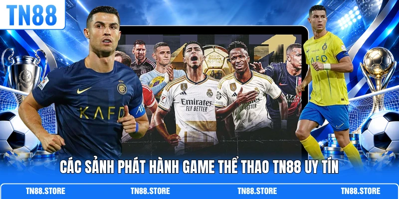 Các sảnh phát hành game thể thao TN88 uy tín