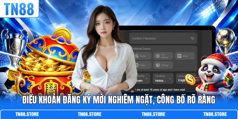 Điều khoản đăng ký mới nghiêm ngặt, công bố rõ ràng