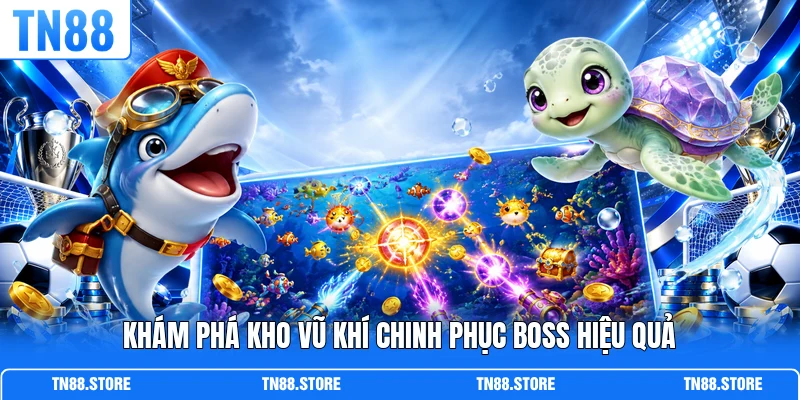 Khám phá kho vũ khí chinh phục Boss hiệu quả