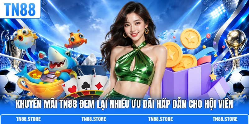 Khuyến mãi TN88 đem lại nhiều ưu đãi hấp dẫn cho hội viên