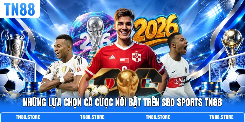 Những lựa chọn cá cược nổi bật trên SBO Sports TN88