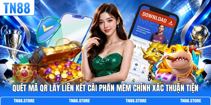 Quét mã QR lấy liên kết cài phần mềm chính xác thuận tiện