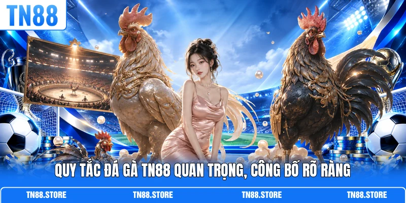 Quy tắc đá gà TN88 quan trọng, công bố rõ ràng