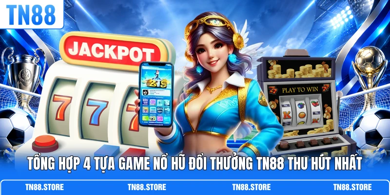 Tổng hợp 4 tựa game nổ hũ đổi thưởng TN88 thu hút nhất