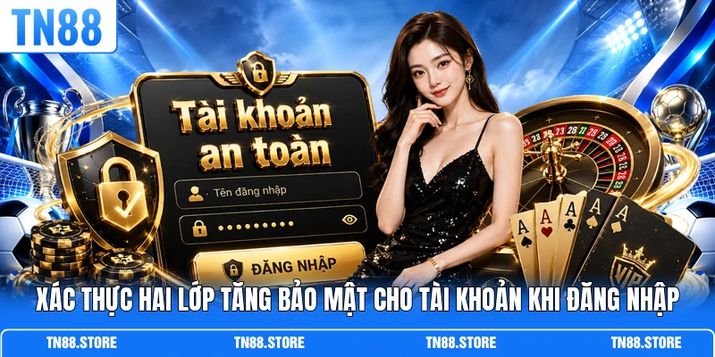Xác thực hai lớp tăng bảo mật cho tài khoản khi đăng nhập